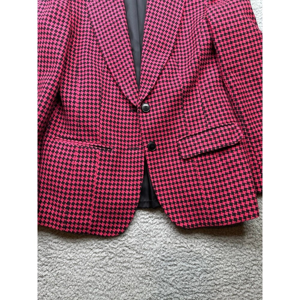 Pendleton Houndstooth pure Wool blazer size 8 ama… - image 3